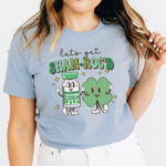 Retro Let's Get ShamROC'd T-Shirt - Image 7